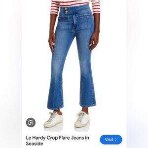 Frame Denim Blue Flare Jeans